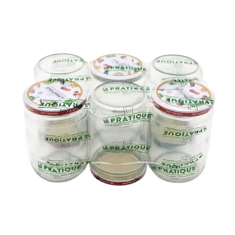 Lot de 6 Bocaux Stérilisables Twist-off 500ml - Ø82mm
