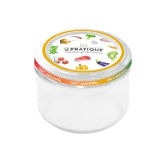 Lot de 6 Bocaux Twist-off Stérilisables 200ml - Ø82mm
