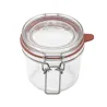 Lot de 6 Bocaux à Armature 350ml Ø85mm avec 10 Étiquettes - Le Pratique