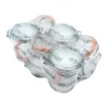 Lot de 6 Bocaux Twist-off Stérilisables 200ml - Ø82mm