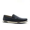 Chaussures bateau facile à enfiler synthétique bleu marine