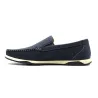 Chaussures bateau facile à enfiler synthétique bleu marine