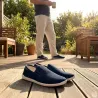 Espadrilles Rescudo Bleu Marine pour Homme - Tige Basse