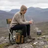 Sac à dos siège pliable avec structure en acier - 2,8 kg