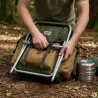 Sac à dos siège pliable avec structure en acier - 2,8 kg