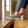 Mocassins Homme Bleu Marine en Synthétique - Style Élégant et Confortable