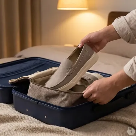 Mocassins Homme Bleu Marine en Synthétique - Style Élégant et Confortable