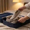 Mocassins Homme Bleu Marine en Synthétique - Style Élégant et Confortable