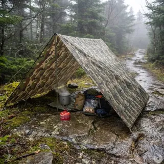 Bâche de terrain Expedition camo