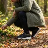 Baskets Homme Noir et Marron en Synthétique - Tige Basse