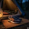 Baskets Homme Gris et Noir en Synthétique - Tige Basse
