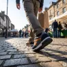 Baskets Homme Gris et Noir en Synthétique - Tige Basse