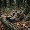 Chaussures Ayoka Mire marron cuir toile randonnée