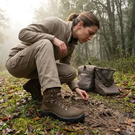 Chaussures Pointer Gore-tex cuir marron + sac chaussures 36 à 47