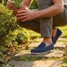 Mocassins Homme en Synthétique Bleu Marine - Tige Basse