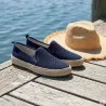 Espadrilles Homme Bleu Marine - Tige Basse