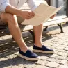 Espadrilles Homme Bleu Marine - Tige Basse