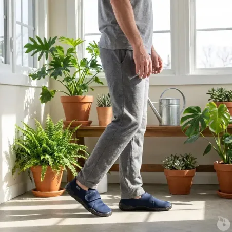 Chaussons scratch Dejean marine - Airplum Made in France