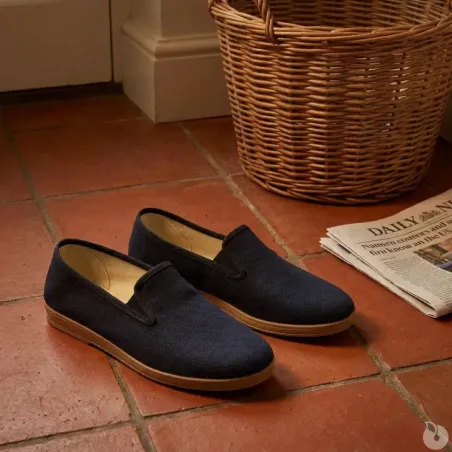 Chaussures Cogolin toile bleu marine 40 à 46
