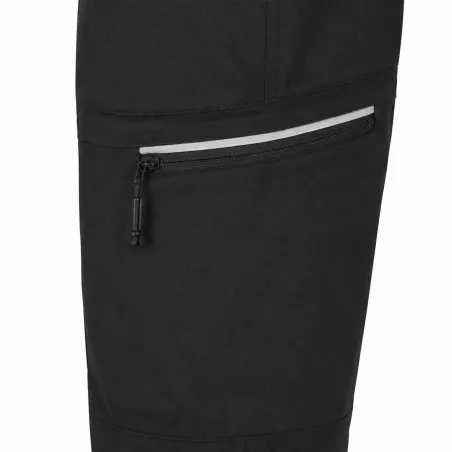 Pack 2 shorts travail Mekong gris extensible 260g/m²