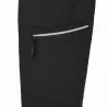 Pack 2 shorts travail Mekong gris extensible 260g/m²