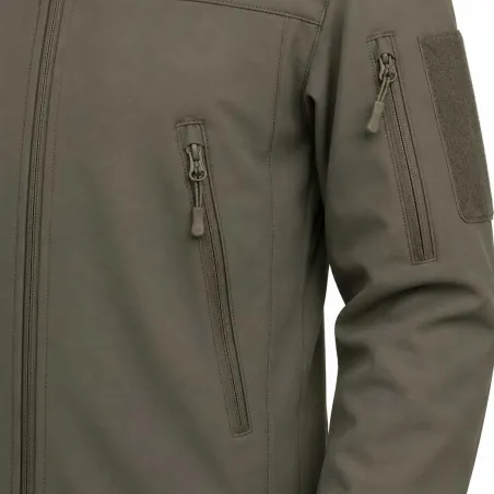 Veste Softshell kaki Fighter V2 | Imperméable, respirante et robuste