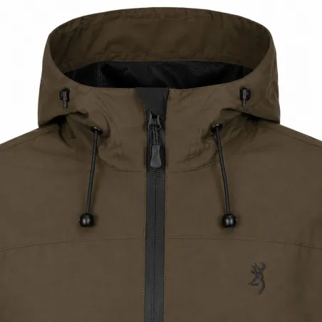 Veste Browning Ultimate Compact Verte Imperméable 2 Poches