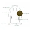 Veste Browning Ultimate Compact Verte Imperméable 2 Poches