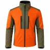 Veste Francital Softshell Chambaran Orange manches amovibles norme NF S 74-567