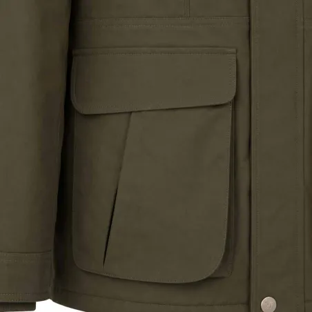 Veste STAGUNT Northgame capuche amovible gilet fluo