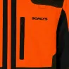 Veste Light Traque Orange Somlys - Chasse Légère Haute Visibilité