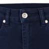 Jeans femme coupe confort coton polyester bleu foncé 38 à 54