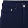 Jeans femme coupe confort coton polyester bleu foncé 38 à 54