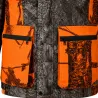 Veste de poste à capuche Warm Hunt 4 chaude camo orange M à 3XL