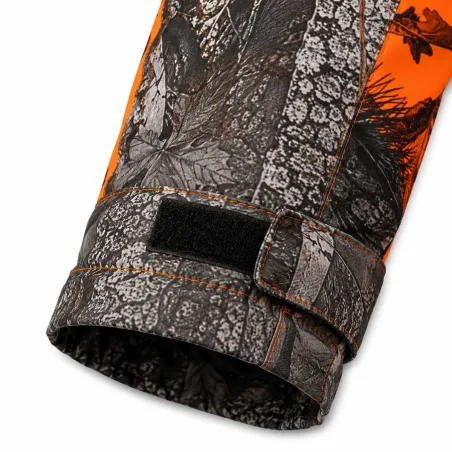 Veste de poste à capuche Warm Hunt 4 chaude camo orange M à 3XL