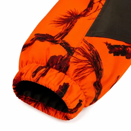 Veste de chasse softshell SL TEX orange camo