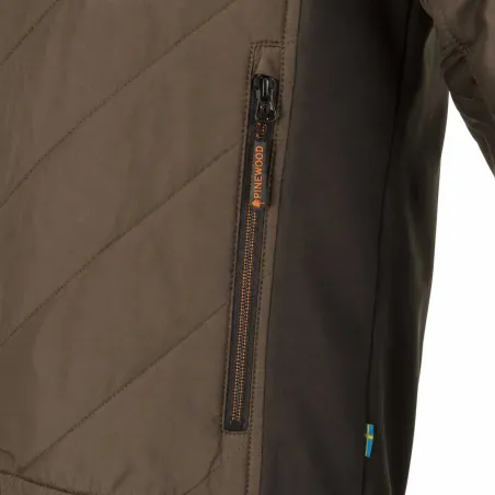 Veste Alpha Light 2 poches polyester recyclé vert M à 3XL