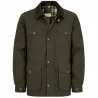 Veste cirée 1919 isolation thermique coton ciré vert kaki S à 3XL