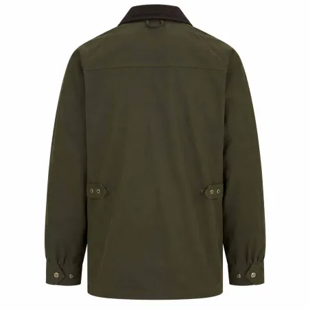 Veste cirée 1919 isolation thermique coton ciré vert kaki S à 3XL