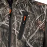 Blouson chasse softshell 4 poches polyester camo kaki S à 3XL