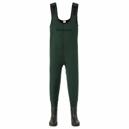 Waders antidérapants néoprène 4mm caoutchouc vert 40/41 à 46/47