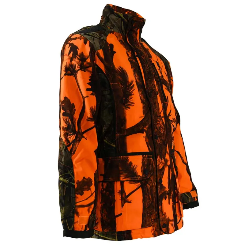 Veste de chasse Brocard Ghostcamo polyester blaze & black M à 5XL