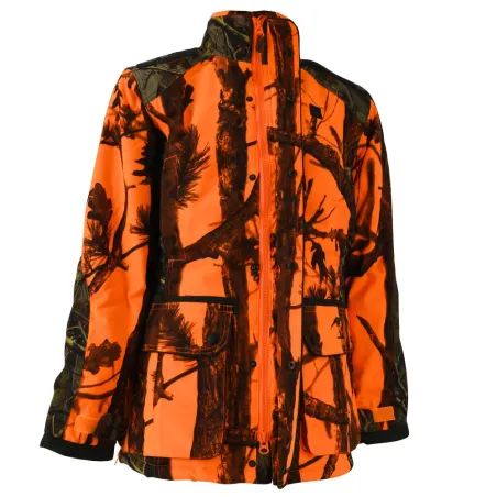 Veste de chasse Brocard Ghostcamo polyester blaze & black M à 5XL