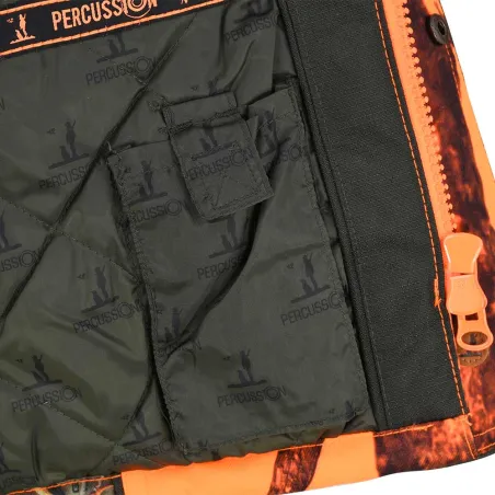 Veste de chasse Brocard Ghostcamo polyester blaze & black M à 5XL