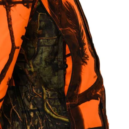 Veste de chasse Brocard Ghostcamo polyester blaze & black M à 5XL