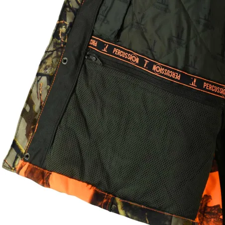 Veste de chasse Brocard Ghostcamo polyester blaze & black M à 5XL