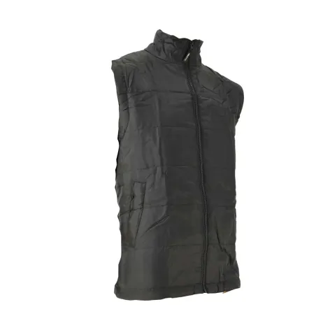 Veste matelassée sans manches fermeture zip col montant S à 3XL