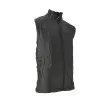 Veste matelassée sans manches fermeture zip col montant S à 3XL