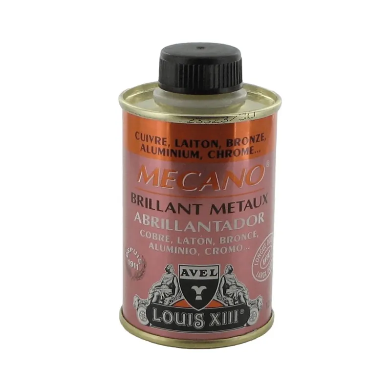 Brillant Métaux Mécano 125ml - Nettoyant et Protecteur Anti-Oxydation