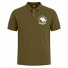 Polo Keiler Hunter kaki logo 2
